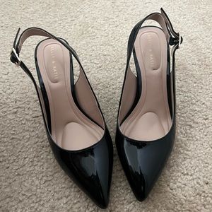Pointed Toe Sling Back Heels